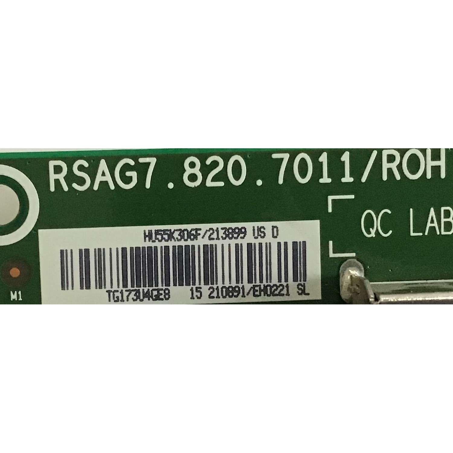 KIT DE TARJETAS PARA TV INSIGNIA / NUMERO DE PARTE MAIN 213899 / RSAG7.820.7011/ROH / HU55K306F / 210891 / NUMERO DE PARTE FUENTE 209995 / RSAG7.820.8238/ROH / PANEL HD550K3F81-TX\S3\GM\ROH / MODELO NS-55D420NA18 - Imagen 2